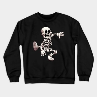 Dancing Skeleton Crewneck Sweatshirt